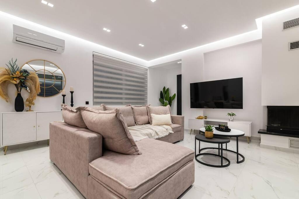 Melissia Luxury Villa Kalamákion Buitenkant foto